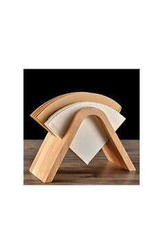MIBRU Wooden Coffee Filter Paper Holder Beige  - Image 4