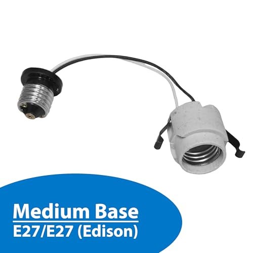 NICOR Lighting Medium/Edison Base Socket String Adapter, 250V Max. (17204) - Image 2