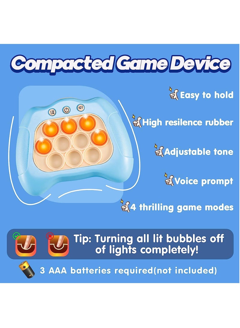 Light Up Pop Pro Game, Breakthrough Educational Game Console lite Brite, Adult Decompression Games, Educational Games Suitable for Children Aged 3+ Years Blue  - Image 3