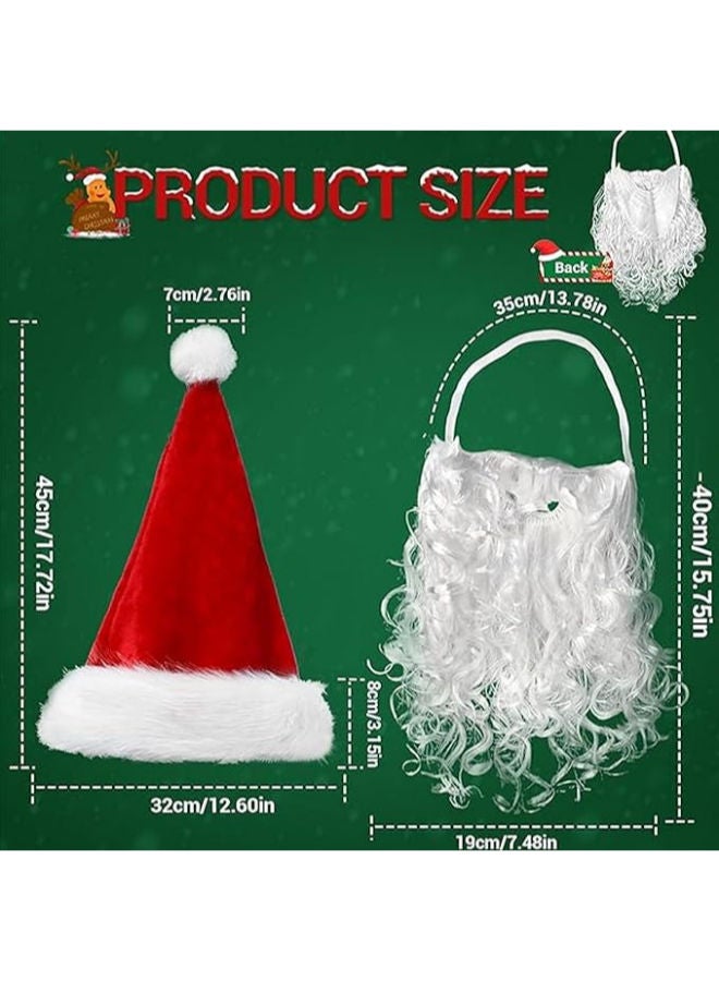 Santa hat and beard suit - Image 3