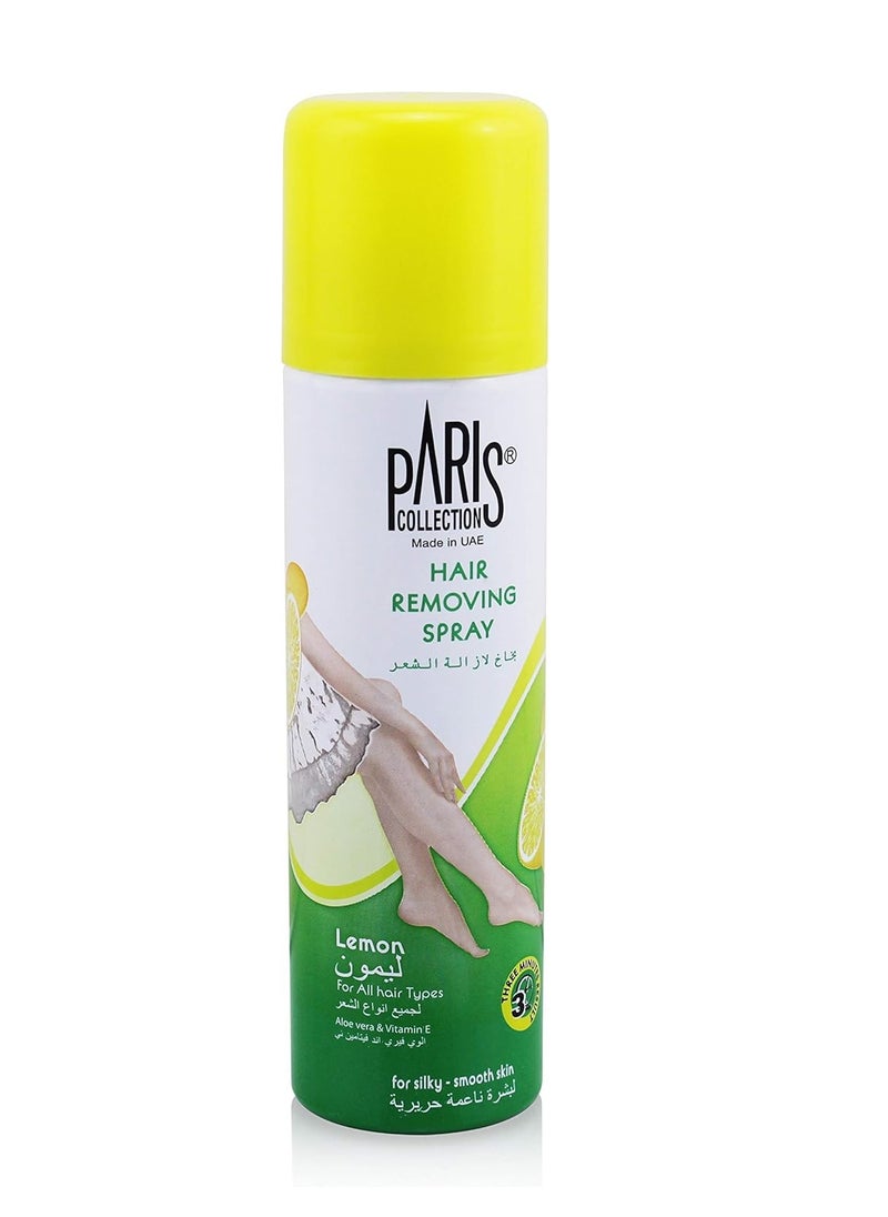 Paris Collection Lemon Hair Removing Spray For Women 150ml 
