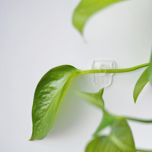 MOVELYST 100 Mini Clear Light Clips with 120 Adhesive Strips, Damage-Free Indoor Mini Wall Hooks for Hanging, Removable Clips for Christmas Decoration - Image 5