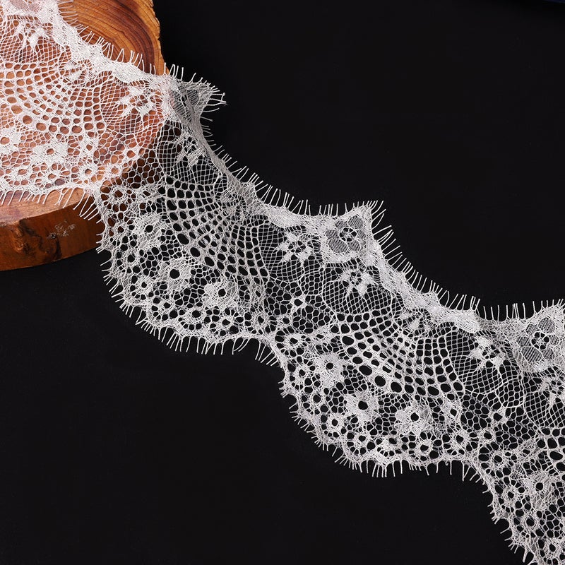 14 Color Optional Flower Embroidery Lace Fabric Trim Ribbon Handmade DIY Sewing Material Accessories Factory Direct Violet - Image 3