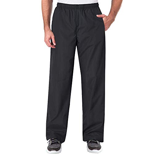 Noverlife Professional Pet Groomer Trousers, XL Size, Splash Proof Anti-Static Pet Beautician Trousers with 2 Pockets, Lightweight Unisex Grooming Black Pants for Pet Shop, Breathable Chef Work Pants - Image 1