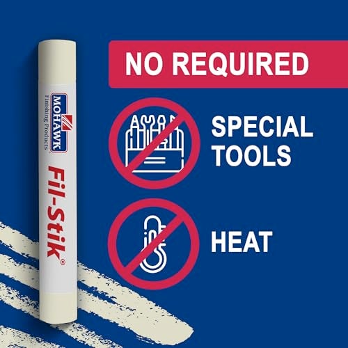 Mohawk Fil-Stik Wax Putty Stick for Wood Repair, Antique White M230-0412, 1 Count - Image 4