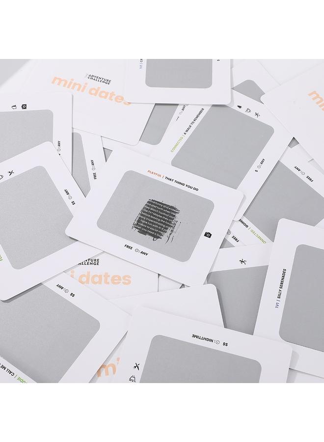 Bluejw Adventure Challenge Mini Dates Couple Dating Card Game Scratch Card Board Game Card Game - Image 4