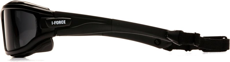 Pyramex Safety Pyramex I-Force Sporty Dual Pane Anti-Fog Goggles with Gray H2x Lens - Image 3