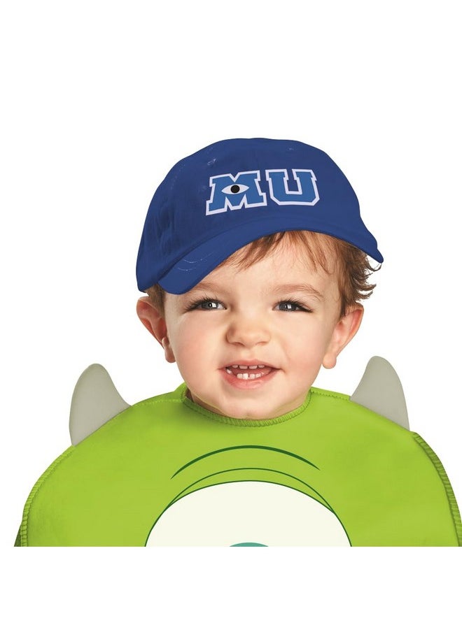 Disguise - Disguise baby boys Disney Pixar Monsters University Mike Classic Infant childrens costumes, Green/White/Blue, 12-18 mths US - Image 1