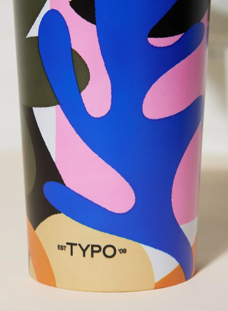 Typo Metal Smoothie Cup