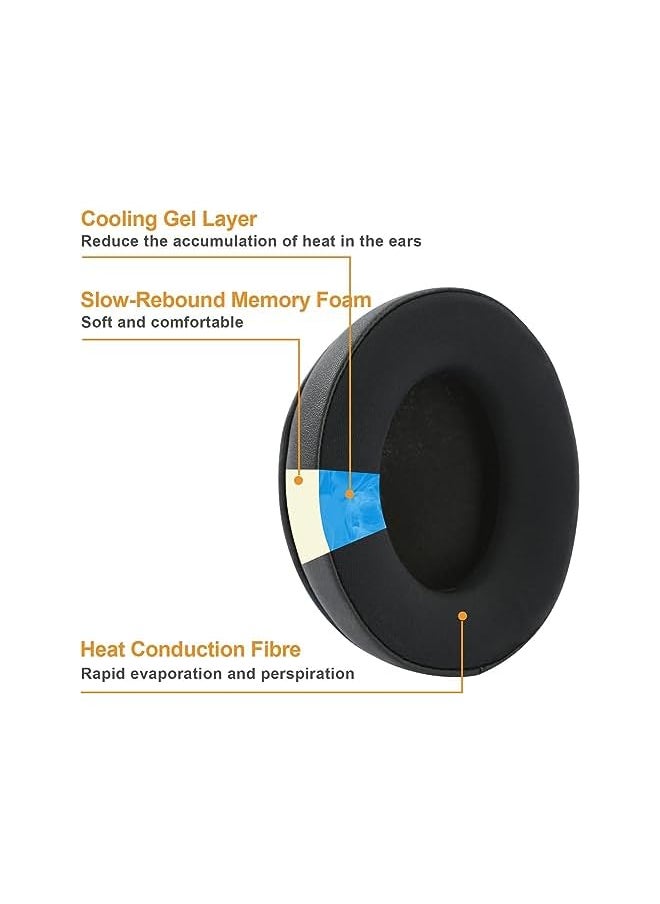 XICEN - Cloud Alpha Earpads Coolig Gel Cloud 2 Ear Cushions Pads Ugrade Earcups Accessories Replacement For Cloud Stinger Cloud Flight Cloud Ii Cloud Alpha Wireless Cloud Core Mix Headsets - Image 1