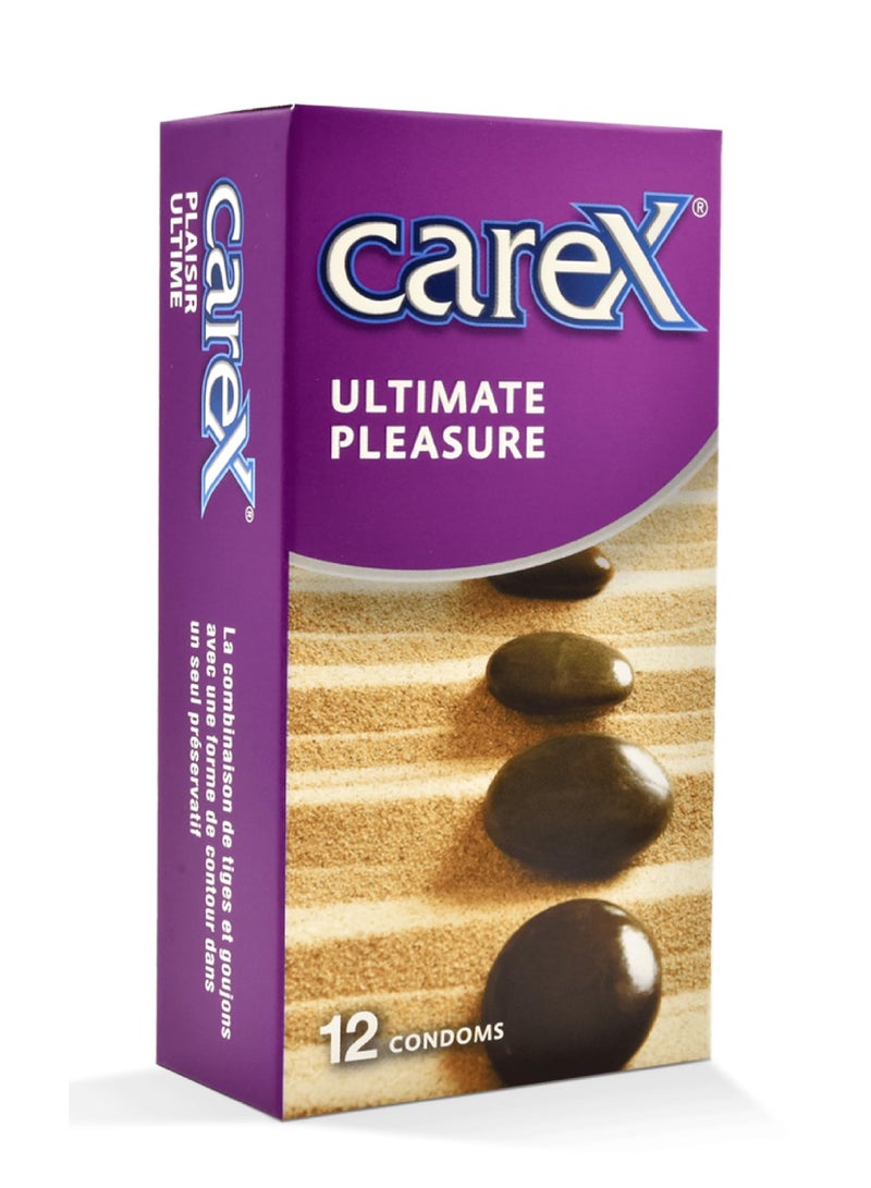 CAREX ULTIMATE PLEASURE CONDOMS 12'S