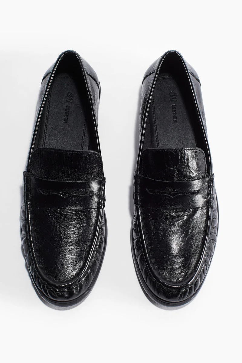 H&M Leather loafers
