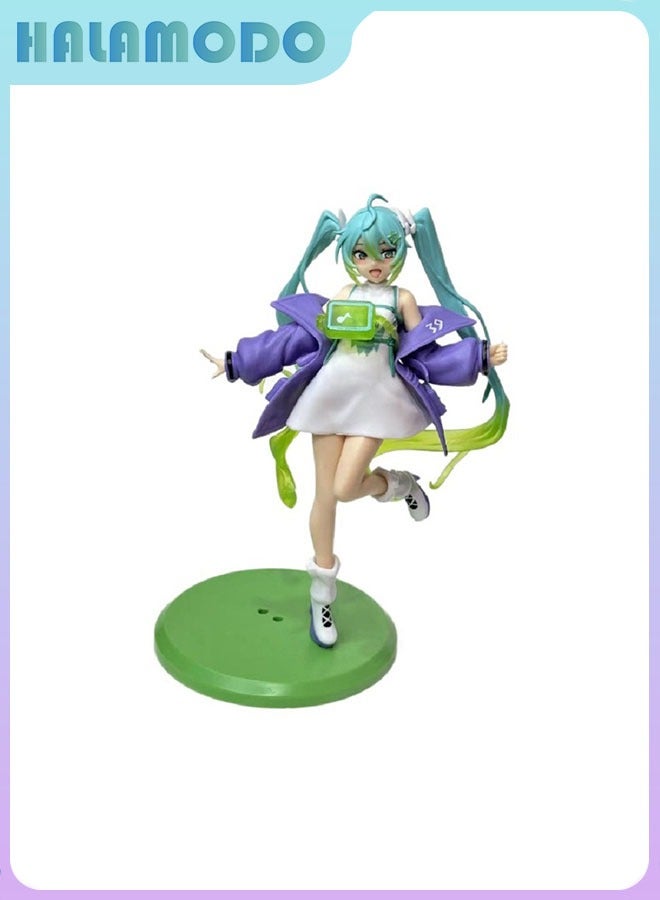 هالامودو هاتسون ميكو حقيبة الخصر لطيف اليدوية انمي فتاة دمية نموذج كهدية للفتيات - Image 2