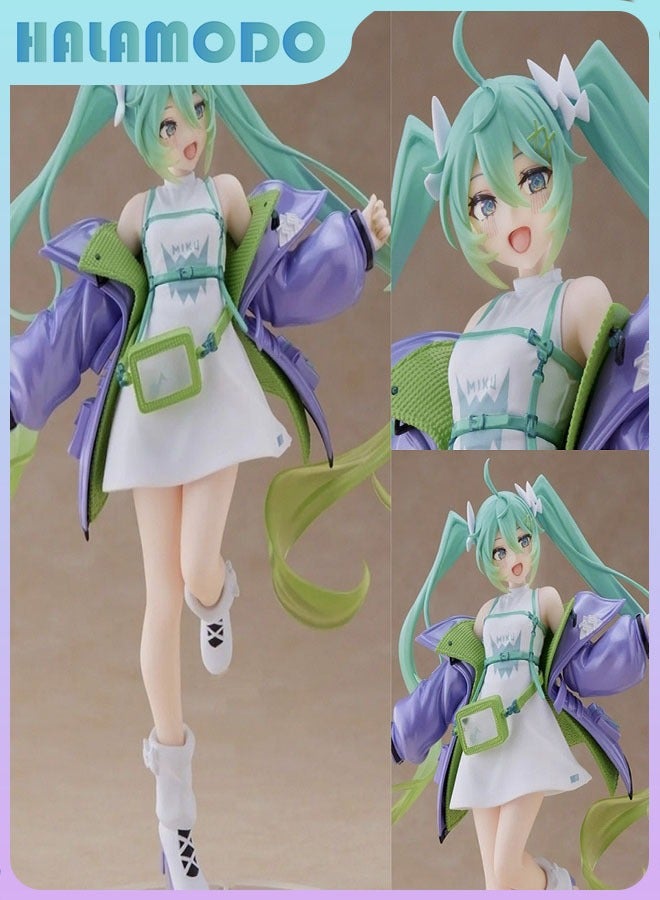 هالامودو هاتسون ميكو حقيبة الخصر لطيف اليدوية انمي فتاة دمية نموذج كهدية للفتيات - Image 3