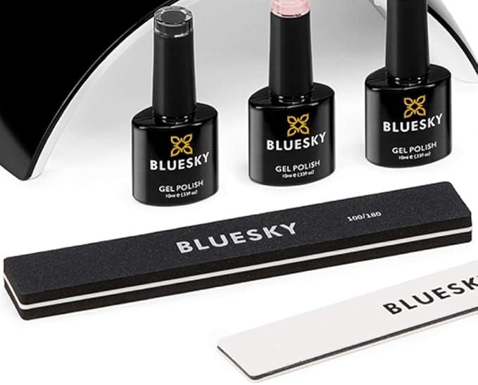 Bluesky Nail File Rhombus Professional Nail Tool For Gel Nails Double Sided Dual Grade Grit 100180 Emery Board Manicure and Pedicure Accessories - Image 3