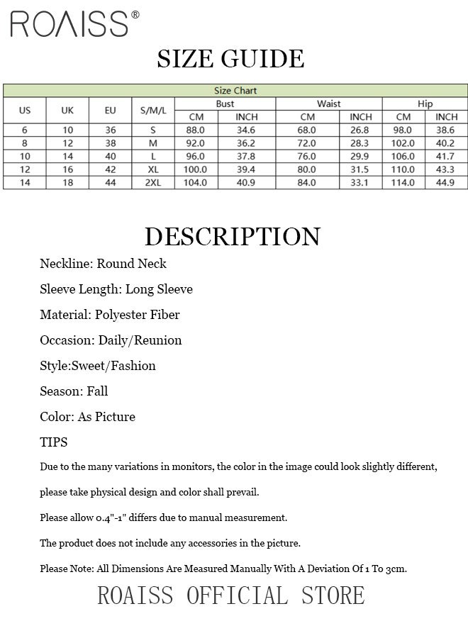 roaiss 2Pcs Temperament Satin Long Skirt Suit for Women V Neck Waisted Trumpet Sleeve Top and Hip Wrap Long Skirt Ladies Advanced Solid Color Elegant Comfortable Skin-Friendly Slim Set - Image 5