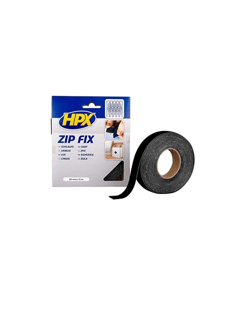 HPX Self-Adhesive Velcro Tape Loop 20mm X 5m - Image 3
