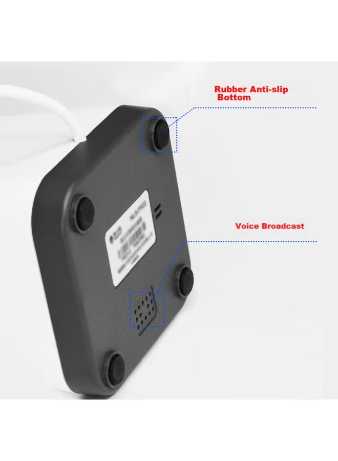 Newland صندوق دفع كود QR Fr21، منصة ماسح 1d/2d، ماسح شاشة، ماسح كود QR لصندوق المطعم، بث صوتي Wechat، صندوق أبيض صغير - Image 3