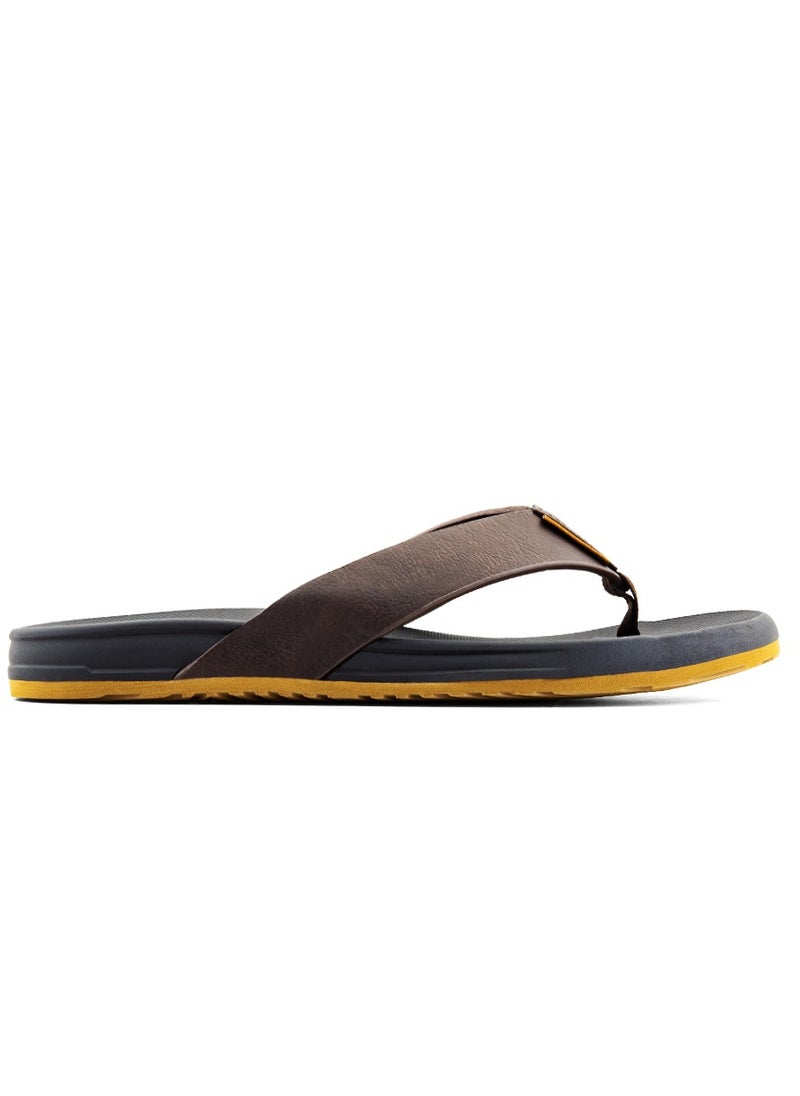 PUCA Puca Men's Slippers | Stylish Uppers Slippers for men | Slippers for every walk | Keeper Brown  - Image 4