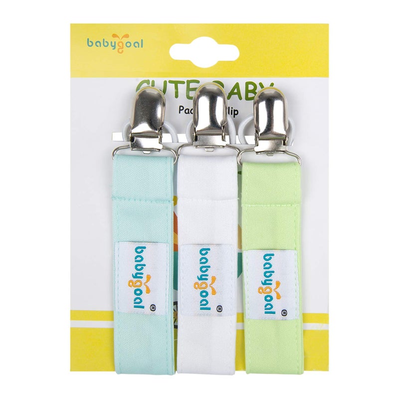 Babygoal Pacifier Clips, 6 Pack Pacifier Holder for Boys and Girls Fits for Most Pacifier Styles & Baby Toys and Baby Gift 6MP15 - Image 4