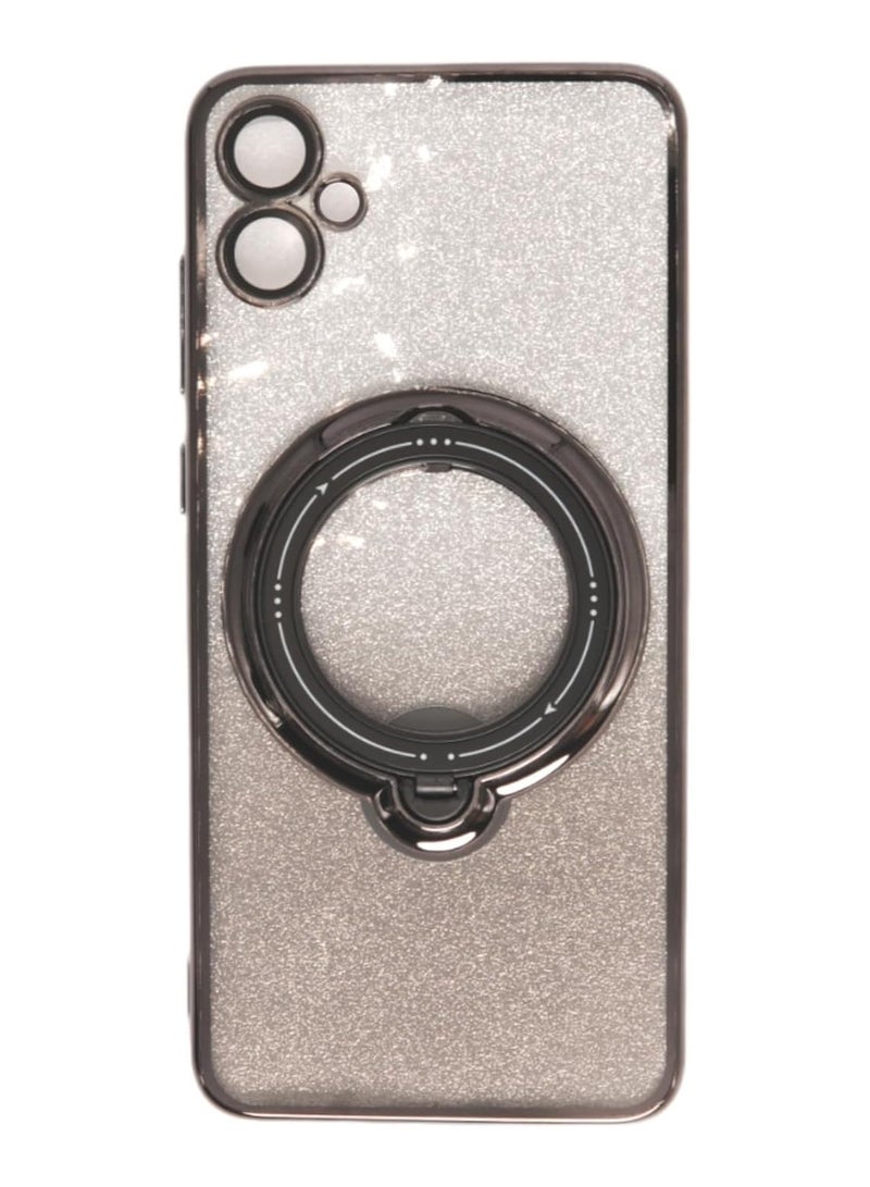 ليمتليس جراب لهاتف Samsung Galaxy A05 متوافق مع جراب مغناطيسي، غطاء حماية خلفي رفيع وناعم ومقاوم للخدش، جراب مغناطيسي غير مصفر ومضاد للصدمات، لون أسود متدرج - Image 1