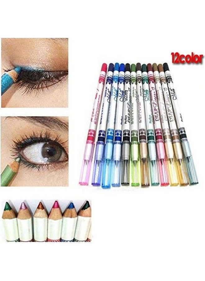 Me Now - Perfect Pro Eyeliner Eyeshadow Lipliner Glitter Makeup Pen12Color - Image 1