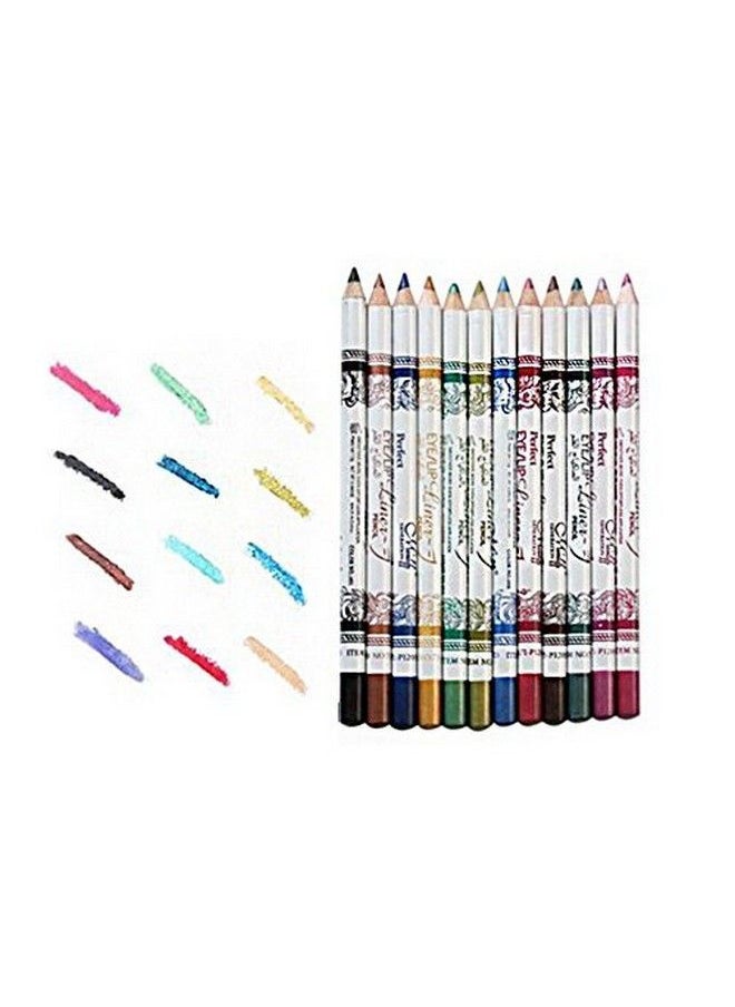 Me Now Perfect Pro Eyeliner Eyeshadow Lipliner Glitter Makeup Pen12Color  - Image 5