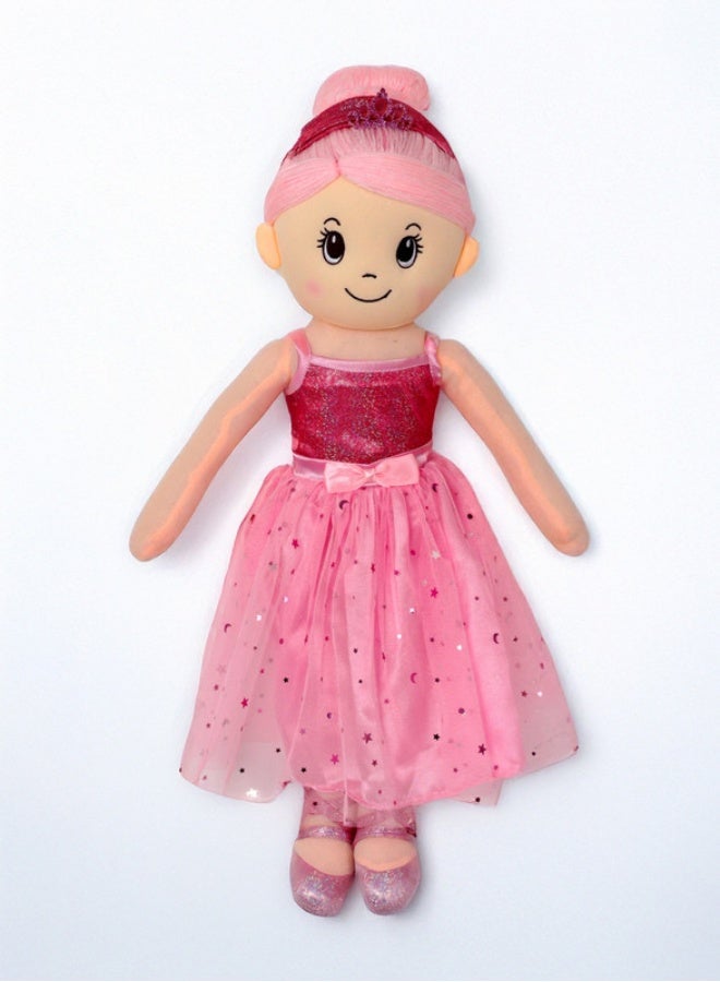 Cuddles Stuffed ballerina Doll 50cm Pink - Image 2