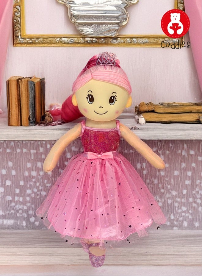 Cuddles Stuffed ballerina Doll 50cm Pink - Image 1