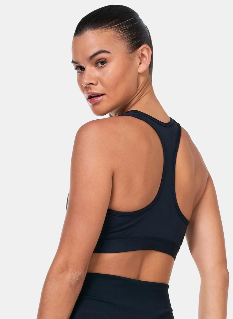 نايكي Women's Swoosh Medium-Support Padded Logo Sports Bra