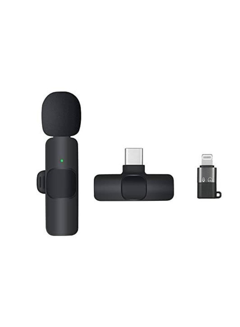 Wireless Microphone for iPhone Mini Neck Hanging Clip for Android Smartphones, Tik Tok, YouTube, Live Streaming, Flog, Zoom, Microphone No App No Bluetooth Function Works on iPhone - Image 4