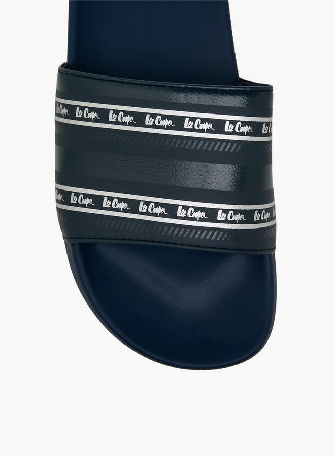 لي كوبر شباشب رجالية بطبعة شعار - Image 3