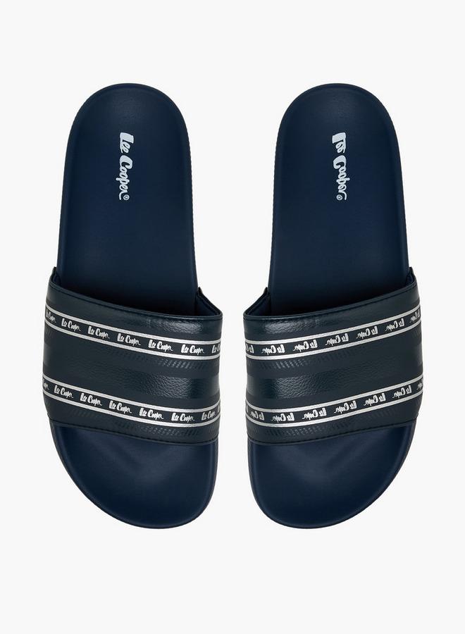 لي كوبر شباشب رجالية بطبعة شعار - Image 2