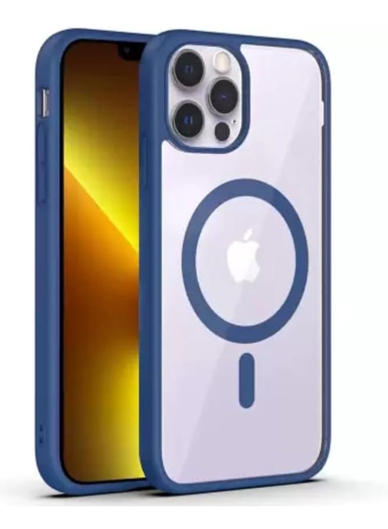 DIGI CORE iPhone 15 Pro Max Case Mag-Safe Case 6.7 inch Anti-Yellowing Military Drop Protection Shockproof Protective Phone Magnetic Case For iPhone 15 Pro Max Magsafe Case Sky Blue