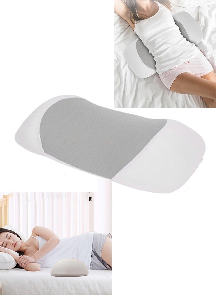 Lumbar Support Pillow, Memory Foam Cushion for Back Pain Relief, Ergonomic Waist Support for Side  Back Sleepers, Removable  Washable Cover, Ideal for Home, Office, and Car - Image 1