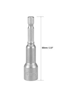 UPTODATETOOLS UPTODATETOOLS 5 Pcs 14 QuickChange Hex Shank 10mm Magnetic Nut Setter Driver Drill Bit 65mm Length Metric  - Image 3