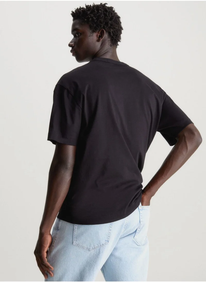 Calvin Klein Jeans Logo Crew Neck T-Shirt