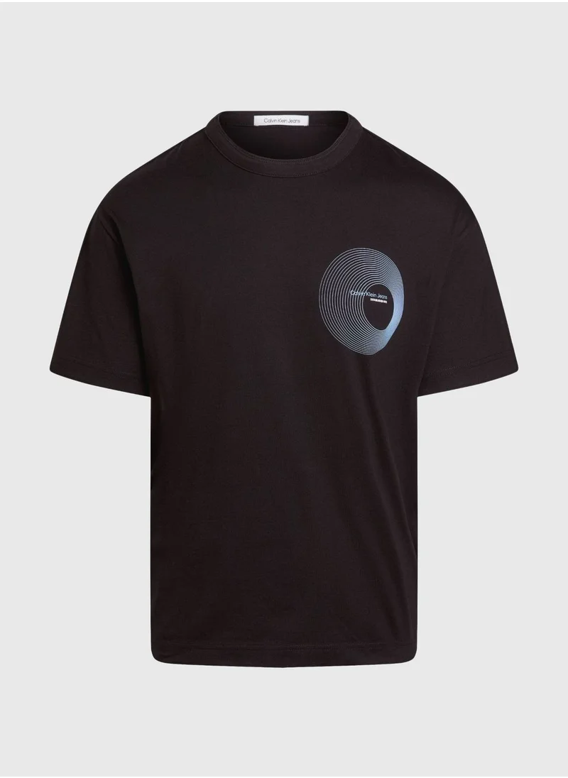 Calvin Klein Jeans Logo Crew Neck T-Shirt