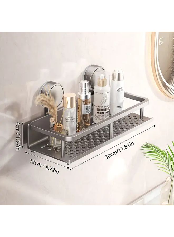 Rustproof Heavy Duty Shower Organizer 50cm With Hook And Rod - Image 4