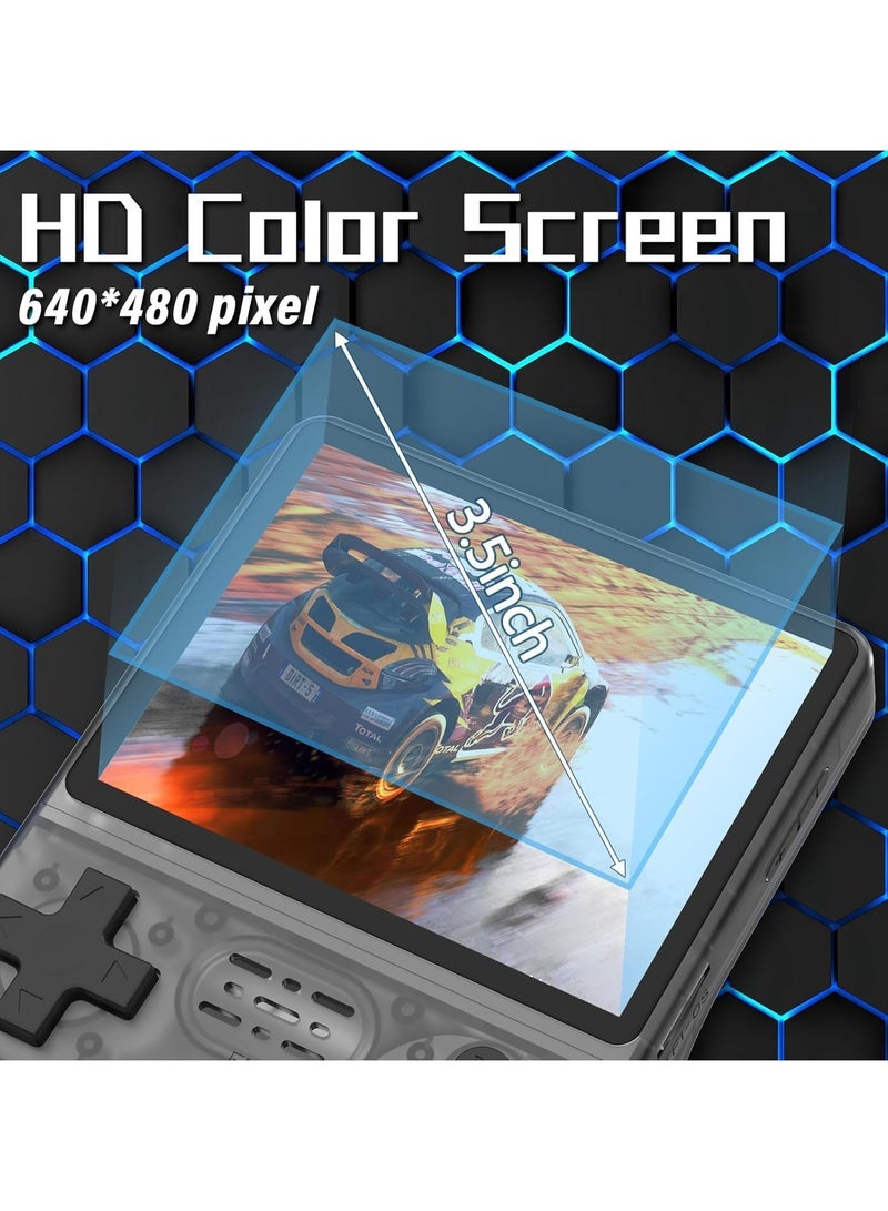 R36s retro Handheld Gaming Console with 64G Cards, Portable Retro Game Consoles Linux Gaming System Emulator 3.5-Inch IPS Screen  - Image 3