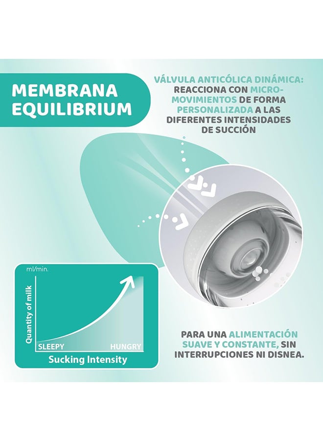 Chicco Perfect 5 Silicone Feeding Bottle 240Ml, Medium Flow, 2M+, Yellow - Image 5