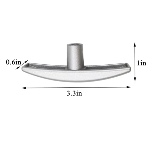 DSkoiph 2 Pack RV Waste Water Valve Handles Replacement Compatible with Camco Fit for 1 1/2",2”and 3" Sewer Dump Valve Gate Valve Handles (Metal) - Image 2