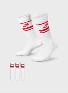 Nike 3 Pack Everyday Essential Crew Socks  - Image 1