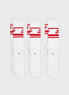 Nike 3 Pack Everyday Essential Crew Socks  - Image 3