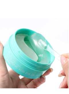 MIZON MIZON Hyaluronic Eye Gel Patch with Triple Hyaluronic Acid and Seaweed Extracts for Deep Hydration, Plumping, and Soothing – 60pcs – Improves Dryness and Smooth Texture  - Image 2