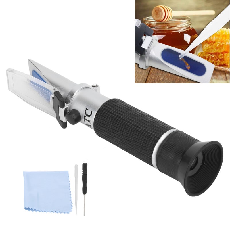 Honey Refractometer Hand‑Held Portable Honey Sugar Concentration Meter Moisture Tester - Image 2
