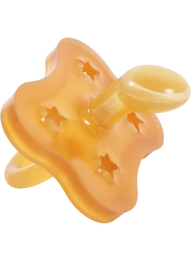 SWEETIE Rubber Star Shape Orthodontic Pacifier Rubber 1 Count (0-6 Small) - Image 4