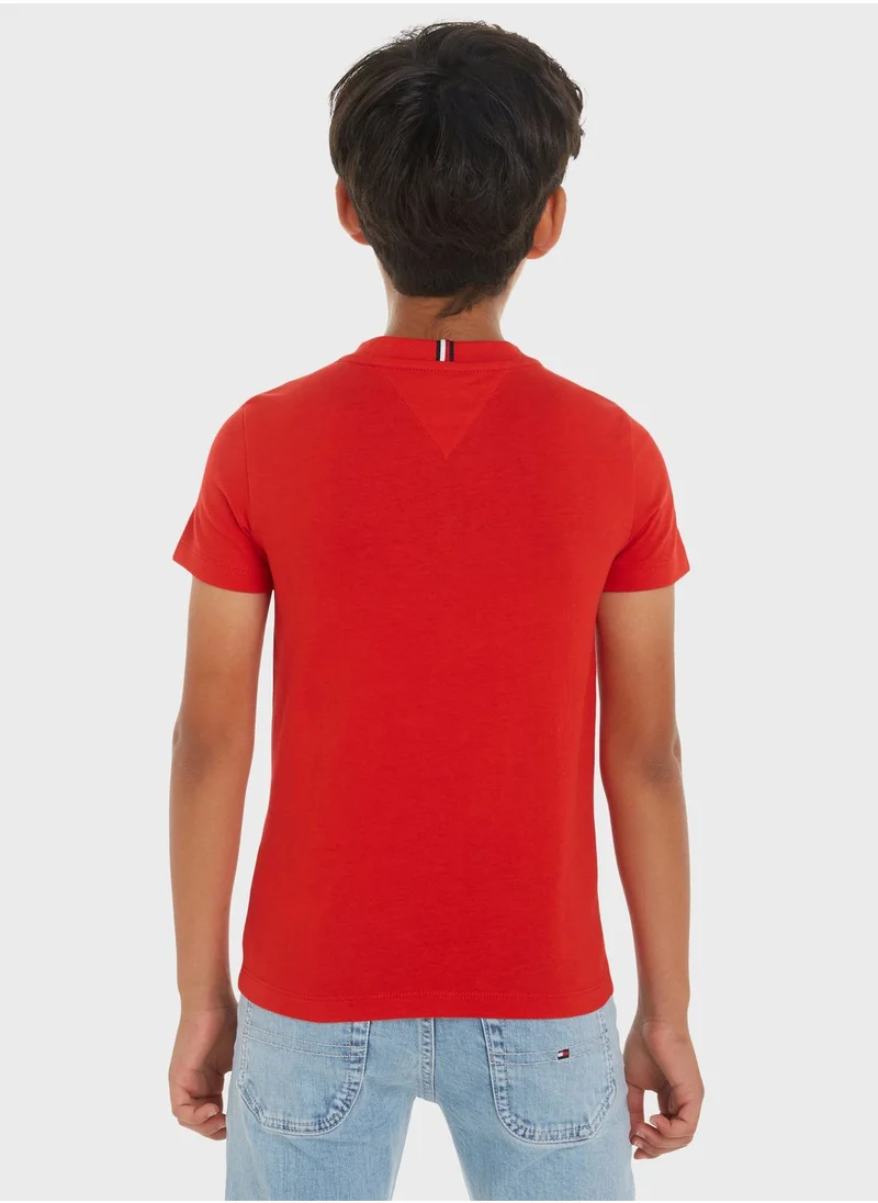 TOMMY HILFIGER Youth Color Block T-Shirt