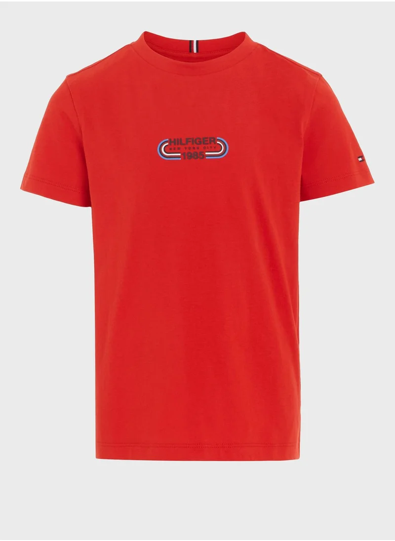 TOMMY HILFIGER Youth Color Block T-Shirt
