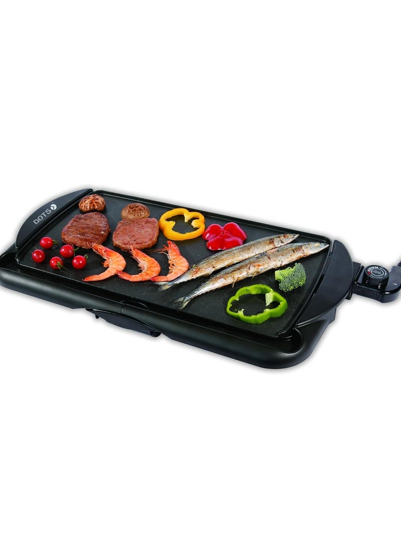 دوتس شواية كهربائية , 2000W,شواية ضغط ,غير لاصقة,اسود,SMD-826 - Image 2